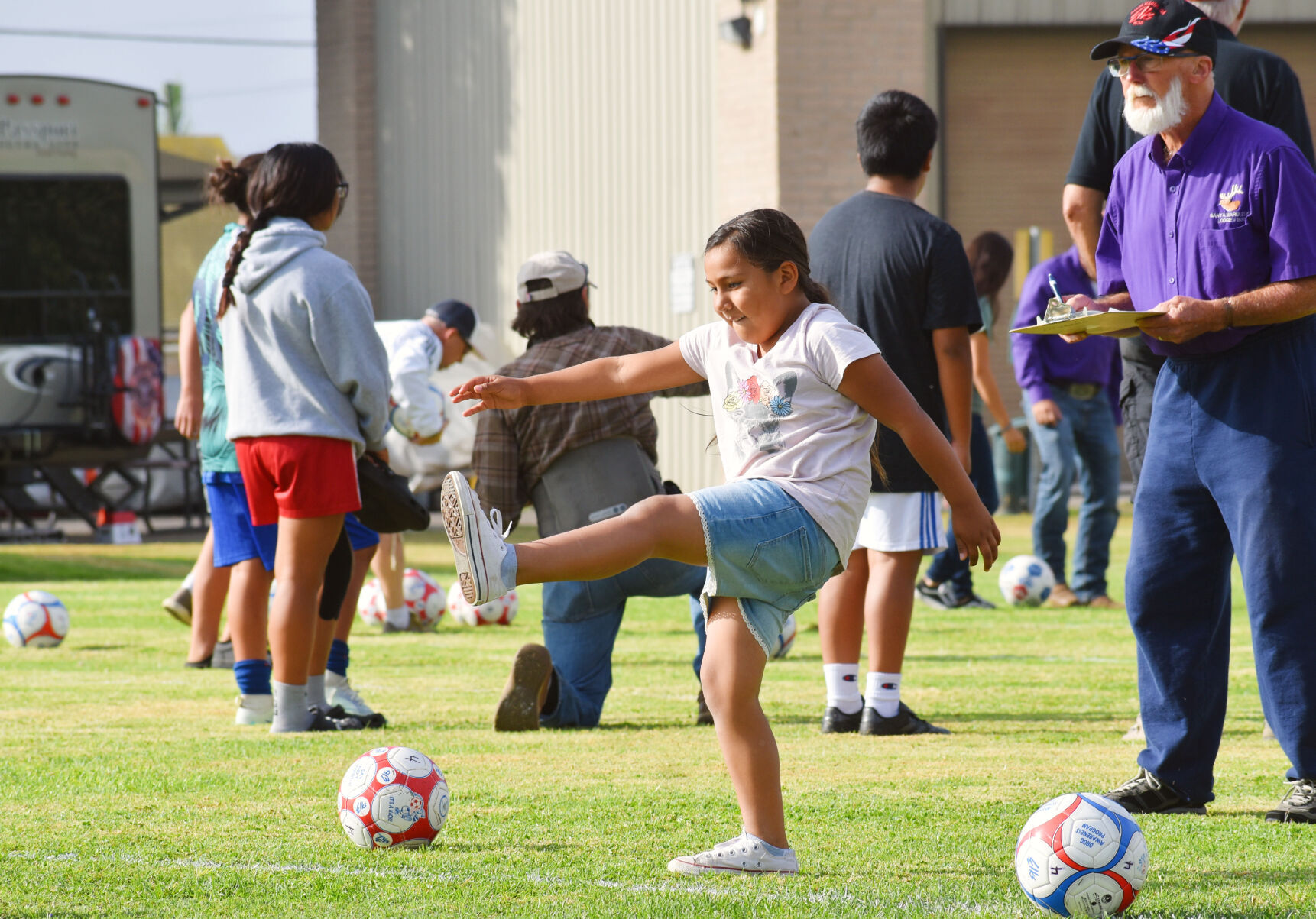 The Santa Maria Elks Lodge No. 1538 held its annual Soccer Shootout on Saturday. Advancement for first-place finishers to a possible district competition will be announced at a later date.